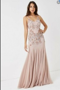 maya fishtail maxi dress