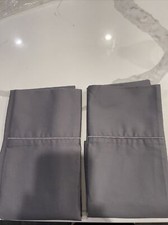 Hudson Park 500TC Pima Sateen Wrinkle Resistant Standard Cases,Nickel- Read