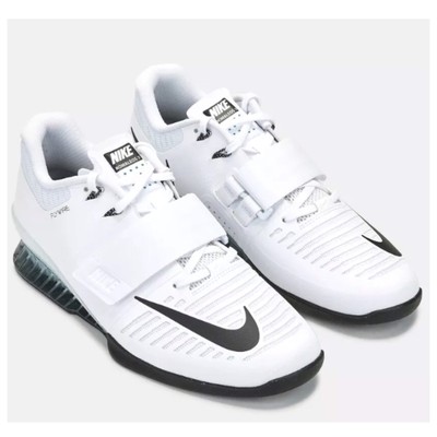 nike romaleos 3 white black