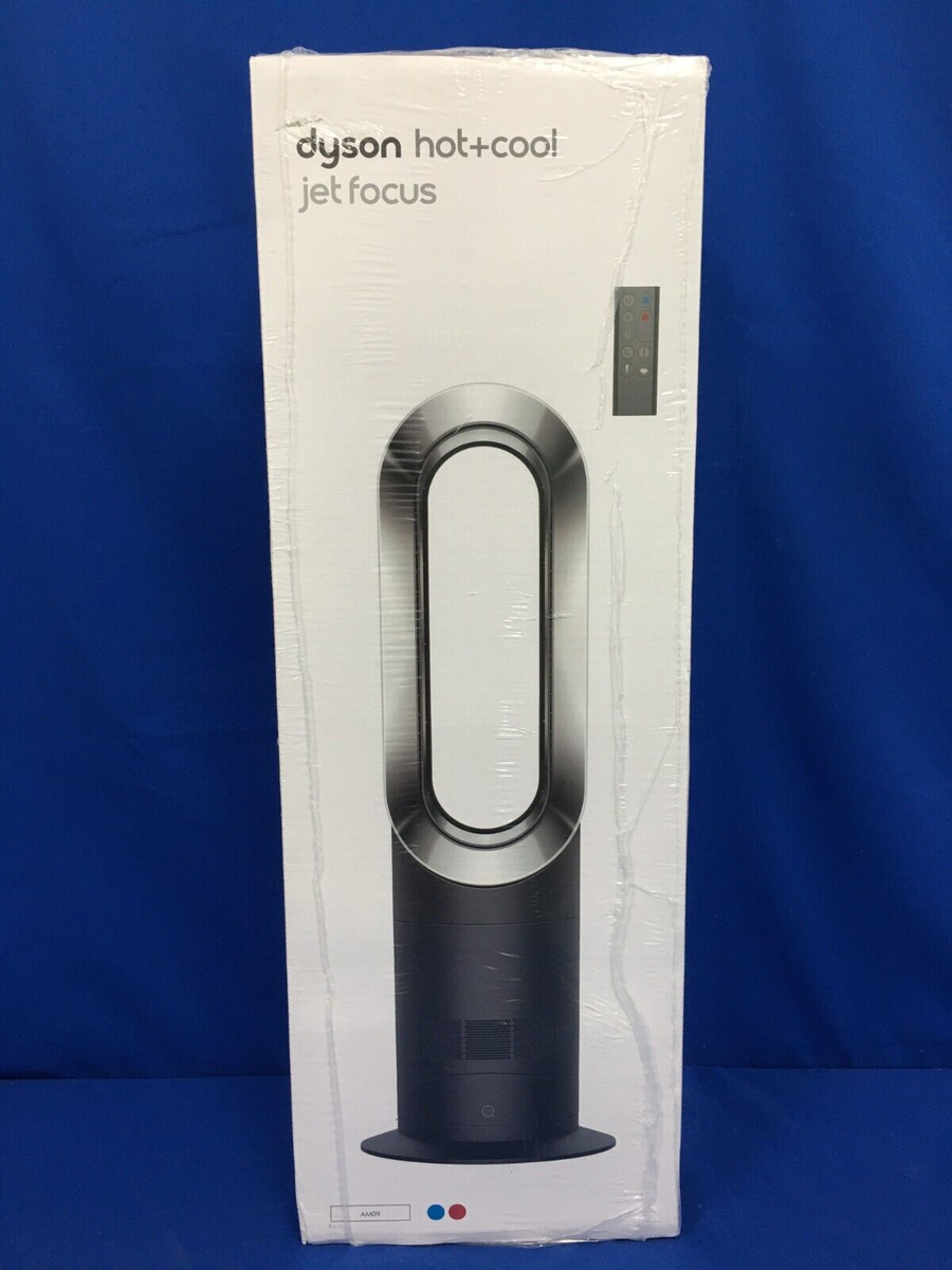 Dyson AM09 Hot+Cool Jet Focus Fan Heater - Black/Nickel Dyson AM09 Hot+Cool Jet Focus Fan Heater - Black/Nickel