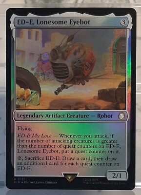 ED-E, Lonesome Eyebot - Rare/Foil - Jenseits des Multiversums: Fallout - EN/NM