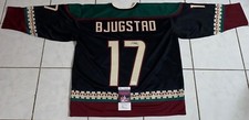 Nick Bjugstad Signed Autographed Arizona Coyotes Custom Hockey Jersey JSA