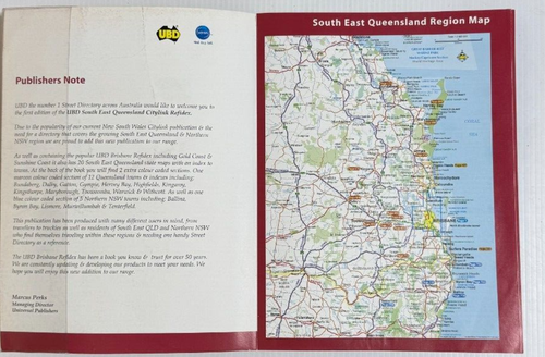 UBD South East Queensland Street Directory City link Refidex Paperback 2007 - Picture 7 of 13