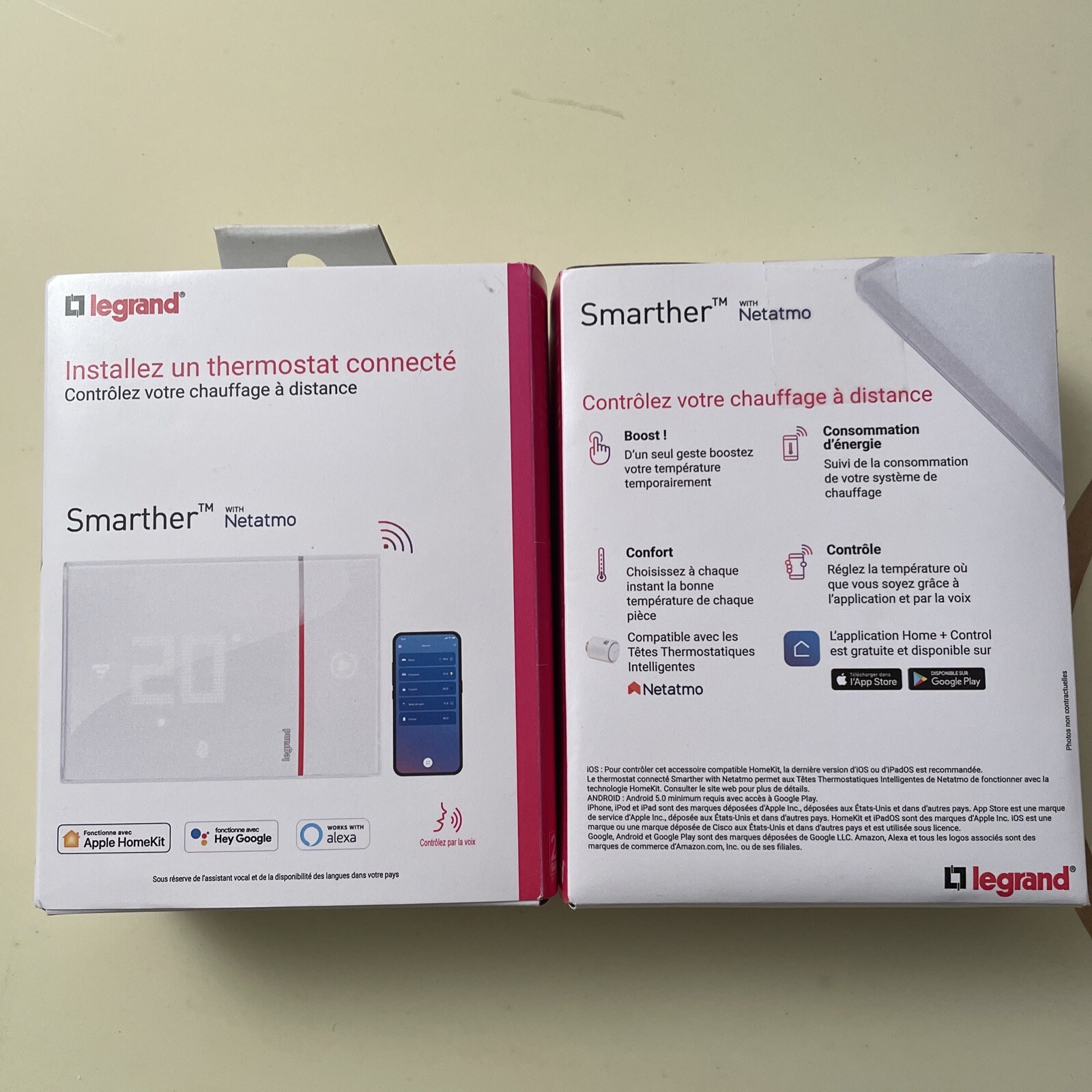 Thermostat connecté Legrand Smarther stop au gaspillage de chauffage en hiver