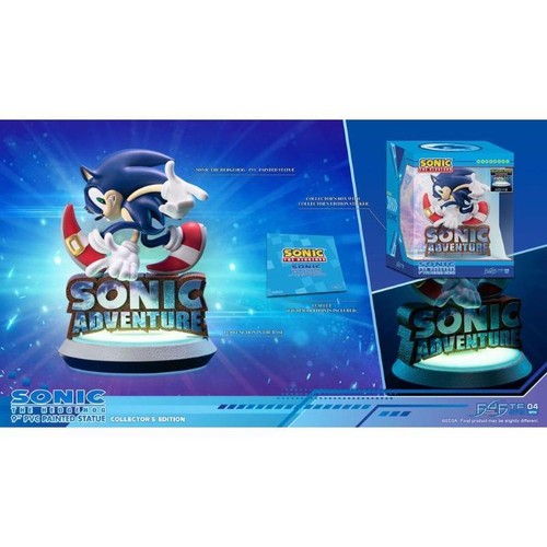 Sonic Adventure Statua Sonic the Hedgehog Collector's Ed FIRST 4 FIGURES (F4F) - Imagen 9 de 24