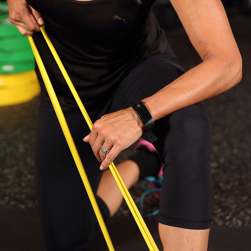 Set of 5 fitness bands, sports resistance band yoga slim elastic gymnastics band - Picture 7 of 13