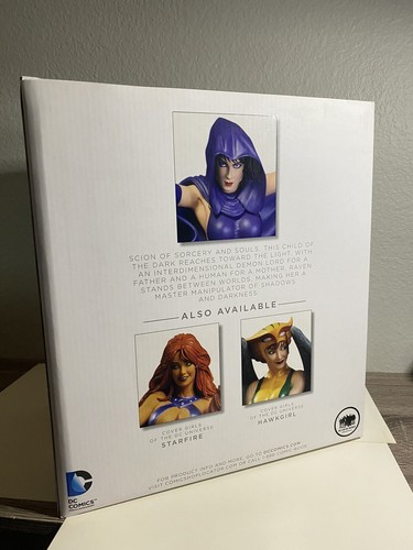 DC Universe Cover Girls Raven Statue Adam Hughes Design - Picture 7 of 10