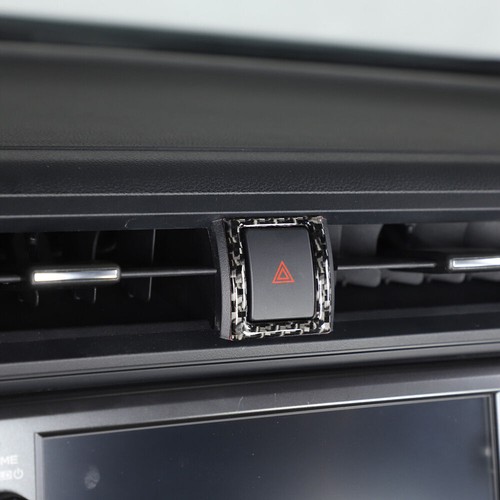 Carbon Fiber Warning Light Switch Button Cover For Toyot@ GR86 /Subaru BRZ 2022+ - Bild 4 von 12