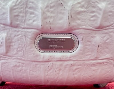 Alexander McQueen Samsonite Black Label Crocodile Embossed