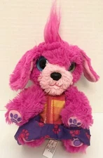 Scruff-A-Luvs SEW SURPRISE Pink Puppy Dog Plush & Outfit Blue & Green Eyes J12