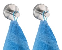 Wenko Wand Haken Bad Kleider Handtuch Halter Uno Bosio Wc Dusche Edelstahl