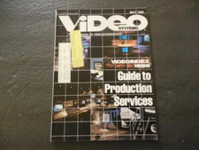 Video Systems May 1988 Guide To Production Services       ID:28305