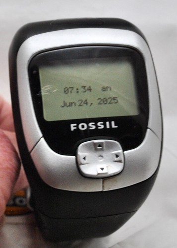 Vintage Fossil Wrist PDA Digital Watch in Original Packaging FX-2002 - Picture 4 of 10