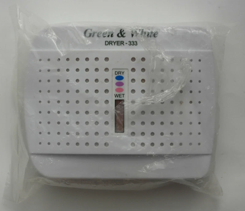 Mini Rechargeable Dehumidifier Green White