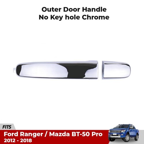 Passenger Side Front Outer Door Handle - Chrome, Right Hand For 2001-2006 Acura MDX
