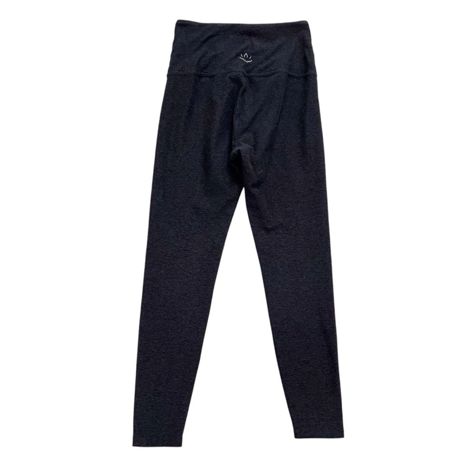 beyond-yoga heathered athletic workout active neutral stretch leggings