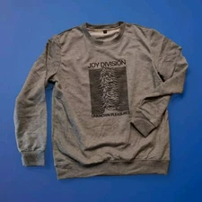 Joy Division Unknown Pleasures Pullover Men Sweatshirt 80's Post Punk Sweater