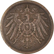[#1050631] Münze, GERMANY - EMPIRE, 2 Pfennig, 1907