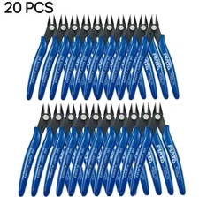 20PCS Diagonal Side Cutters/Shear Cutter/Wire Clipper/Flush Cut Tool Electronics