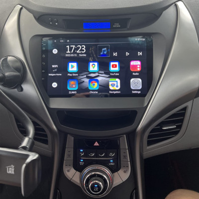 For 2011 2012 2013 Hyundai Elantra Wire Wireless Android Auto CarPlay Car Radio