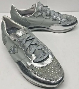 skechers silver sneakers