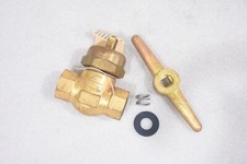 SUPERIOR VALVE 430CN SHUT-OFF GLOBE VALVE 3/4" NPT FEMALE, BRASS