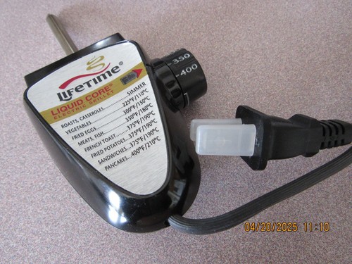 Lifetime Electric Skillet Fry Pan 11” Heat Control Liquid Core - Unused - Picture 3 of 12