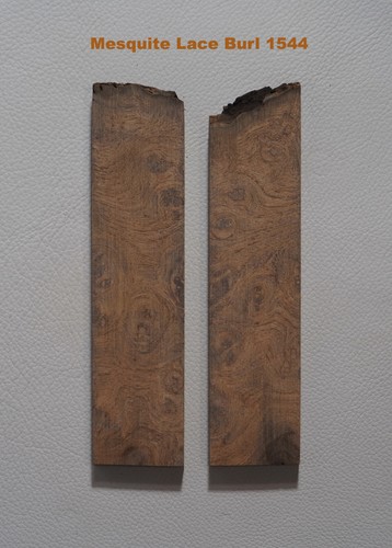 Outstanding STABILIZED Mesquite Lace Burl scales #1544, 6 1/4" x 1 7/16" x 3/8+" - Picture 5 of 5