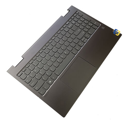 For Lenovo Yoga C740-15IML Palmrest W/Backlit US Keyboard Touchpad 5CB0U43820 - Picture 4 of 10