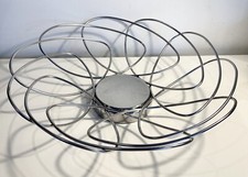 GEORG JENSEN Large stainless steel wire fruit basket bowl dish
