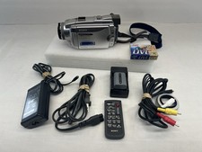 Sony DCR-HC85 3.5" Touchscreen MiniDV Camcorder With 2 New Batteries And More