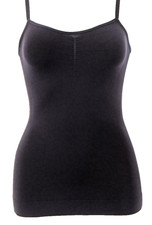 Nearly Nude Thin Strap Cami, Black, SMALL/MEDIUM