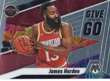 2019-20 Panini Mosaic - Give and Go James Harden #6
