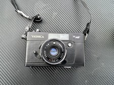 YASHICA 35 MF Black Point & Shoot 35mm Film Camera 38mm Lens Vintage Photography