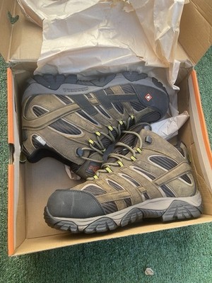 Merrell Work Moab 2 Vent Mid Waterproof SR Boulder