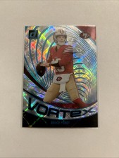 2024 Panini Donruss - Vortex Brock Purdy #VOR-BPU Cosmic /100