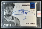 2017-18 Panini Encased Joel Embiid Endorsements Red Auto Autograph #/25 76ers