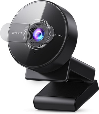 EMEET C950 4K Webcam Für PC, 8 Megapixel 4K UHD, Pdaf-Autofokus, Mikrofon Mit Ge