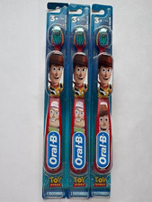 ORAL-B TOY STORY MANUAL TOOTHBRUSHES 3 EXTRA SOFT