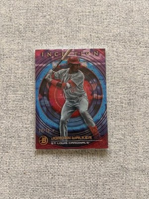 Jordan Walker /75 - 2022 Topps Bowman Inception Baseball