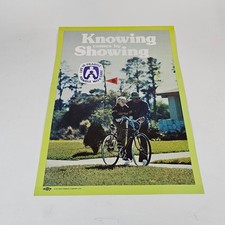 Vintage DOW Chemical Company Knowing Comes by Showing Art Poster 1974