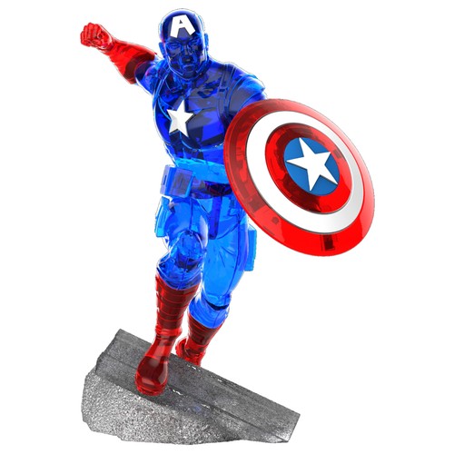 BePuzzled 3D Lizenz Disney's Marvel Crystal Puzzles - Captain America - 5A0027DS - Bild 4 von 5
