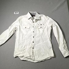 House of Lords Shirt Mens Medium White Gothic...