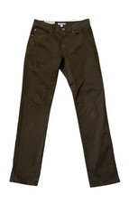 New Peter Millar Pants Crown Ultimate Sateen 5 Pocket Brown Men 30 X 34 Golf