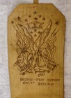WW2 British P37 Khaki Canvas Case SMLE Rifle Neat Panoply of Arms Artwork Folky — photo 3