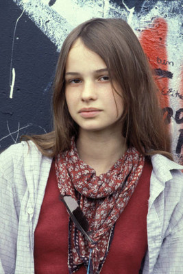 Portrait of German actress Natja Brunckhorst Berlin 1981 France Old Photo