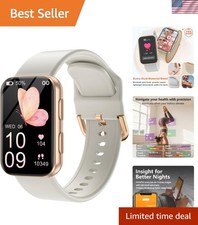 Health Fitness Tracker with Blood oxy-gen Monitor and 24/7 Heart Rate and Blo...