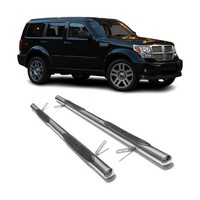 Edelstahl Trittbretter Schwellerrohre FüR Dodge Nitro 2007-2012 Edelstahl Silber