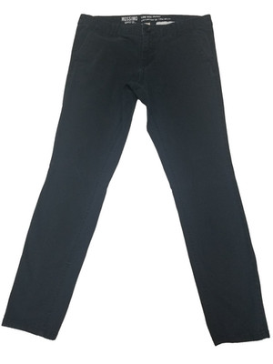 Mossimo Supply Co Women's Jrs Solid Black Size 12 Low Rise Skinny Chino Pants