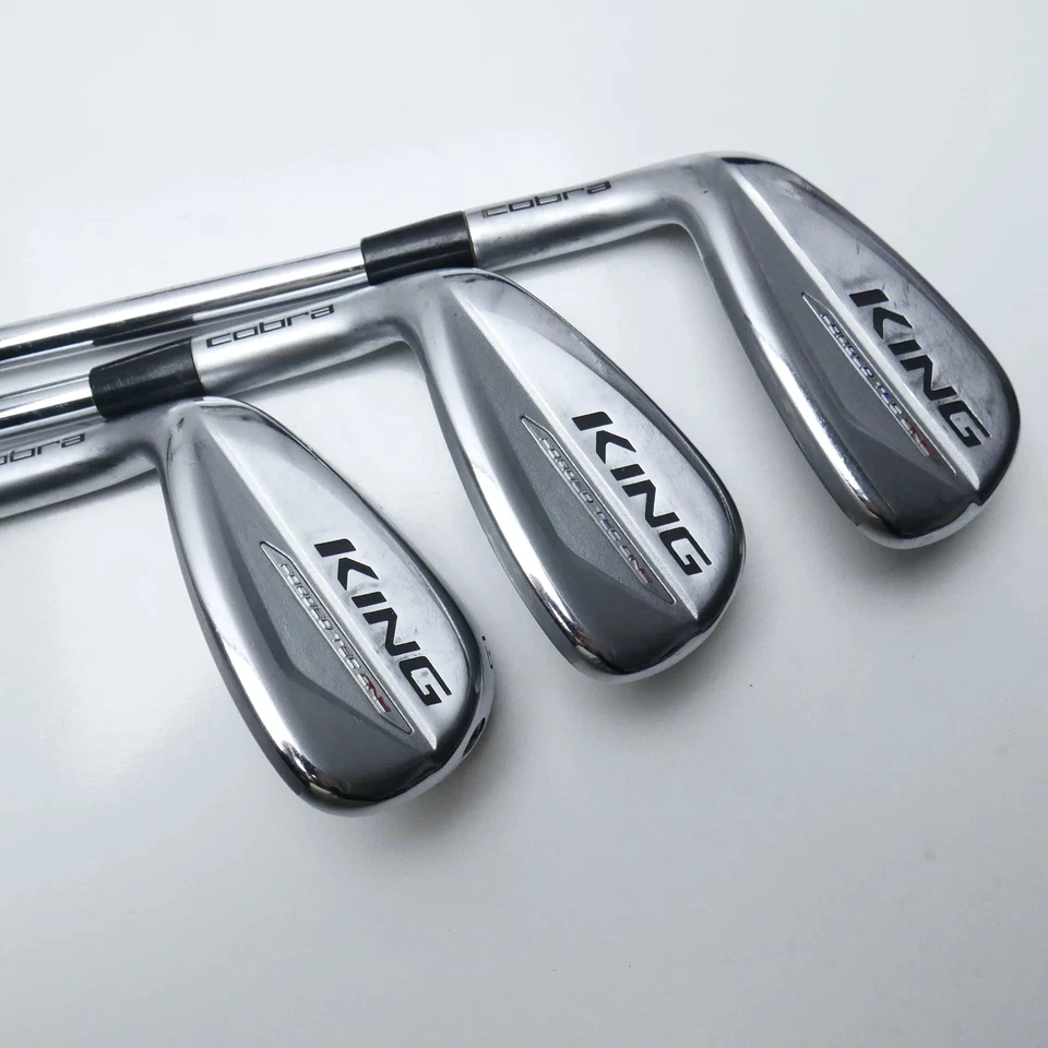 Used Cobra King Forged Tec One Length 2019 Iron Set / 5 - PW + GW / Regular / LH - Image 3 of 4